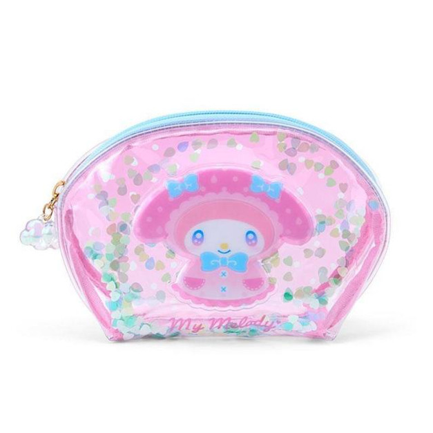 ▲新品特價 Sanrio 三麗鷗 美樂蒂 PVC透明化妝包 (極光雨季系列)