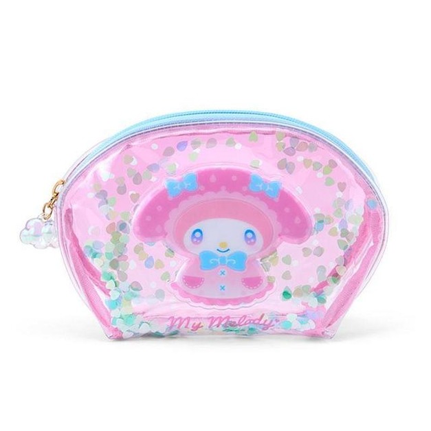 ▲新品特價 Sanrio 三麗鷗 美樂蒂 PVC透明化妝包 (極光雨季系列)