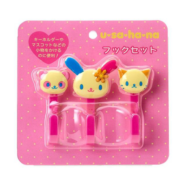 ▲新品特價【預購】Sanrio 三麗鷗 花小兔 造型掛勾3入組 (2026居家生活)