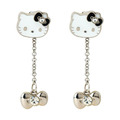 Sanrio 三麗鷗 Hello Kitty 造型耳環2入組 飾品組 (I Love Hello Kitty)_3