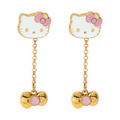 Sanrio 三麗鷗 Hello Kitty 造型耳環2入組 飾品組 (I Love Hello Kitty)_1