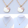 Sanrio 三麗鷗 Hello Kitty 造型項鍊2入組 飾品組 (I Love Hello Kitty)_1