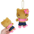 Sanrio 三麗鷗 絨毛玩偶吊飾 (曬黑扶桑花款) Kitty 美樂蒂 酷洛米 大耳狗_1