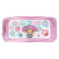 Sanrio 三麗鷗 PVC方形拉鍊筆袋 (曬黑扶桑花款) Kitty 美樂蒂 酷洛米 大耳狗_2