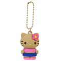Sanrio 三麗鷗 造型公仔吊飾 (曬黑扶桑花款) Kitty 美樂蒂 酷洛米 大耳狗_1