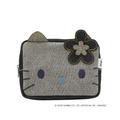 Sanrio 三麗鷗 x SOMETHING 牛仔布造型化妝包 (花朵款)