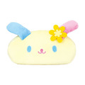Sanrio 三麗鷗 花小兔 絨毛造型筆袋 (大臉款)