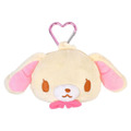 Sanrio 三麗鷗 蜜糖邦尼 絨毛造型零錢包吊飾 (大頭款)_1