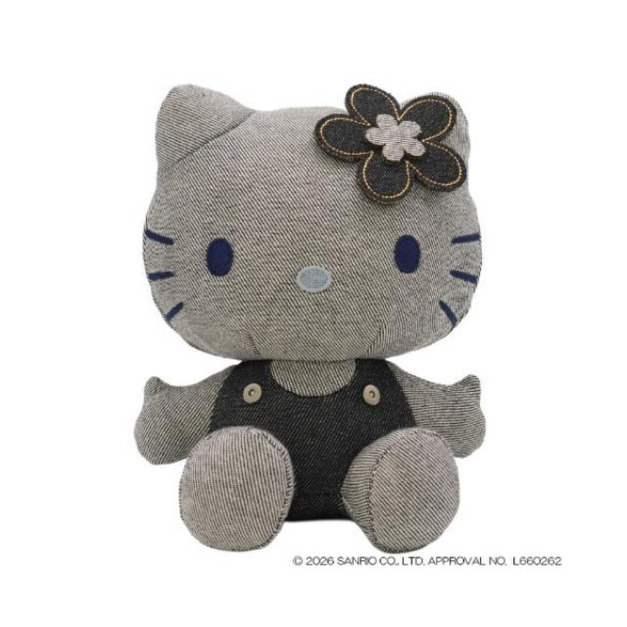 Sanrio 三麗鷗 x SOMETHING 牛仔布玩偶娃娃 (花朵款)