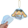 Sanrio 三麗鷗 絨毛造型零錢包吊飾 (曬黑扶桑花款) Kitty 美樂蒂 酷洛米 大耳狗_3