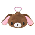 Sanrio 三麗鷗 蜜糖邦尼 絨毛造型零錢包吊飾 (大頭款)_2