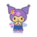 Sanrio 三麗鷗 造型大貼紙 (曬黑扶桑花款) Kitty 美樂蒂 酷洛米 大耳狗_4