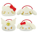Sanrio 三麗鷗 玩偶造型髮圈 (美味肉包系列) Kitty 美樂蒂 酷洛米 大耳狗