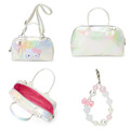 Sanrio 三麗鷗 皮質手提肩背兩用包 (極光大臉款) Kitty 大耳狗 酷洛米_1