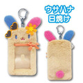 Sanrio 三麗鷗 花小兔 絨毛造型拍立得小卡收納套鑰匙圈 (烤焦花花系列)_2