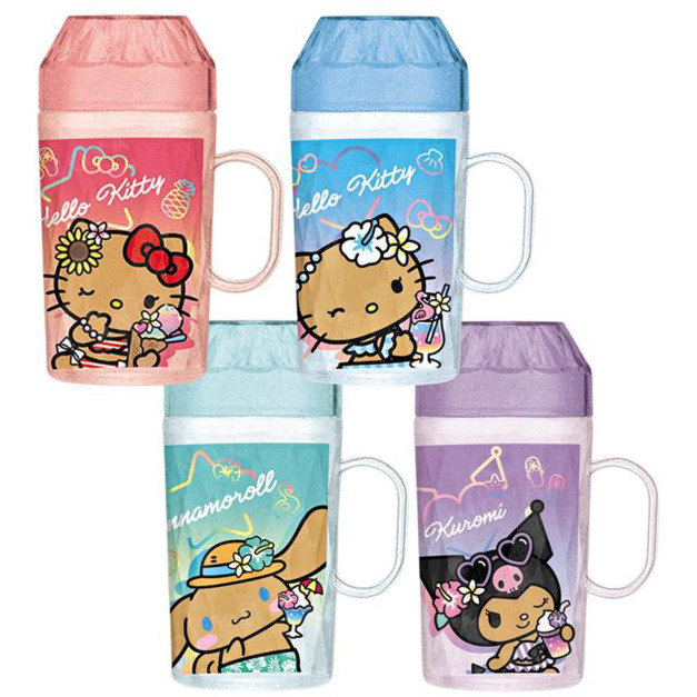 Sanrio 三麗鷗 牙刷杯組 (曬黑泳衣款) Kitty 酷洛米 大耳狗 美樂蒂