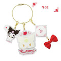 Sanrio 三麗鷗 壓克力三連鑰匙圈 (美味肉包系列) Kitty 美樂蒂 酷洛米 大耳狗_4