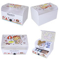 Sanrio 三麗鷗 透明棚蓋收納盒 Kitty 酷洛米_1