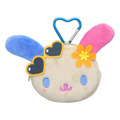 Sanrio 三麗鷗 花小兔 絨毛造型零錢包吊飾 (烤焦花花系列)_2