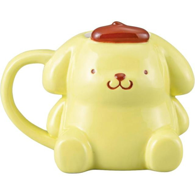 Sanrio 三麗鷗 布丁狗 陶瓷造型馬克杯 370ml (坐姿款)