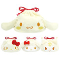 Sanrio 三麗鷗 絨毛造型束口袋 (美味肉包系列) Kitty 美樂蒂 酷洛米 大耳狗
