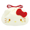 Sanrio 三麗鷗 絨毛造型束口袋 (美味肉包系列) Kitty 美樂蒂 酷洛米 大耳狗_1