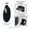 San-X 絨毛造型伸縮票卡零錢包 (時髦黑白風格系列) 拉拉熊 牛奶熊_3