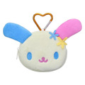 Sanrio 三麗鷗 花小兔 絨毛造型零錢包吊飾 (烤焦花花系列)_1