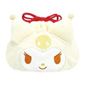 Sanrio 三麗鷗 絨毛造型束口袋 (美味肉包系列) Kitty 美樂蒂 酷洛米 大耳狗_4