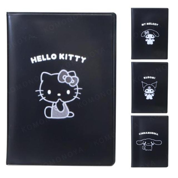 Sanrio 三麗鷗 多功能護照套 (時髦黑白風格系列) Kitty 美樂蒂 酷洛米 大耳狗