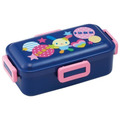Sanrio 三麗鷗 花小兔 方形四扣便當盒 530ml PFLB6AG (深藍愛心款)