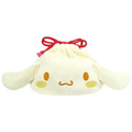 Sanrio 三麗鷗 絨毛造型束口袋 (美味肉包系列) Kitty 美樂蒂 酷洛米 大耳狗_3