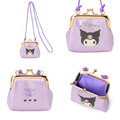 Sanrio 三麗鷗 皮質口金包附背帶 (大臉款) Kitty 酷洛米 大耳狗_3
