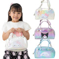 Sanrio 三麗鷗 皮質手提肩背兩用包 (極光大臉款) Kitty 大耳狗 酷洛米