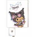 Sanrio 三麗鷗 A4 6+1多功能資料夾 (曬黑泳衣款) 酷洛米 大耳狗_1