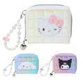 Sanrio 三麗鷗 皮質雙折短夾 (極光大臉款) Kitty 大耳狗 酷洛米