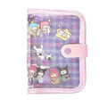 Sanrio 三麗鷗 x 什麼都是生物 PVC 6孔夾活頁貼紙簿 (粉/紫款)_3