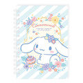 Sanrio 三麗鷗 50K線圈筆記本 (花朵款) 大耳狗 酷洛米_2