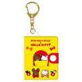 Sanrio 三麗鷗 x 小熊學校 迷你相簿鑰匙圈 (白/黃/粉款)_2