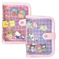 Sanrio 三麗鷗 x 什麼都是生物 PVC 6孔夾活頁貼紙簿 (粉/紫款)