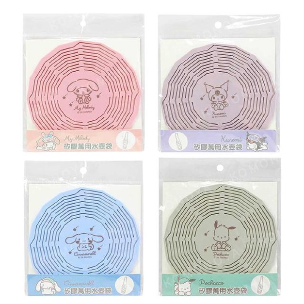 Sanrio 三麗鷗 矽膠兩用袋 (坐姿款) 美樂蒂 大耳狗 酷洛米 帕恰狗