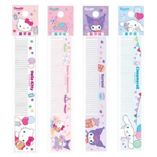 Sanrio 三麗鷗 扁平梳 (樂園款) Kitty 大耳狗 酷洛米