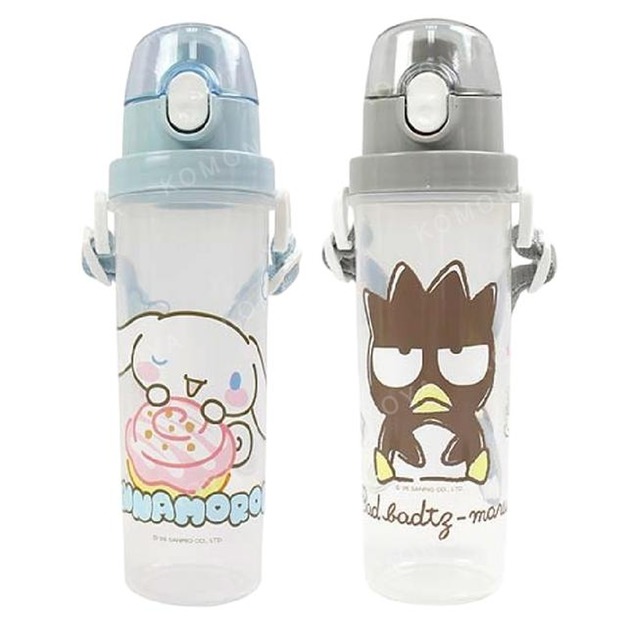 Sanrio 三麗鷗 兒童彈蓋直飲水壺 500ml 大耳狗 酷企鵝