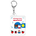 Sanrio 三麗鷗 x 小熊學校 迷你相簿鑰匙圈 (白/黃/粉款)_1