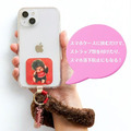 Monchhichi 造型手機扣環附掛片 (絨毛款)_1