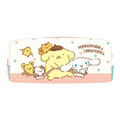Sanrio 三麗鷗 PVC方形拉鍊筆袋 美樂蒂 布丁狗 花小兔_3