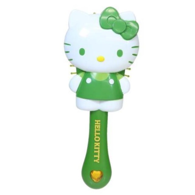 Sanrio 三麗鷗 Hello Kitty 造型手拿梳 (抹茶款)