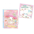 Sanrio 三麗鷗 三折便條本 (甜點款) Kitty 美樂蒂 布丁狗 大耳狗_2