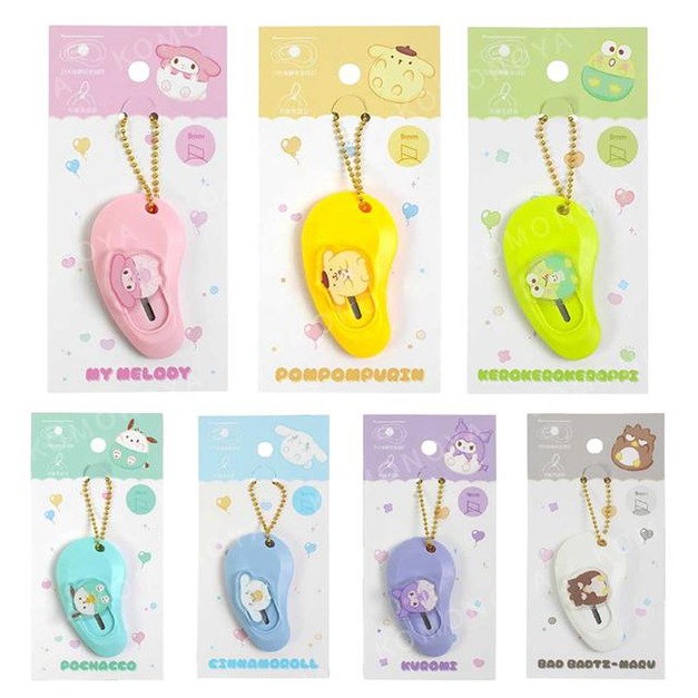 Sanrio 三麗鷗 迷你美工刀吊飾 (圓滾滾款) 美樂蒂 布丁狗 大耳狗