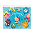 Sanrio 三麗鷗 A5滑扣夾鏈收納袋 帕恰狗 花小兔 大集合_3